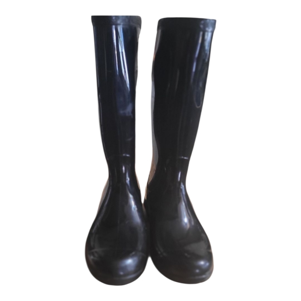 UGG Women’s Black Waterproof Rain Boots Size 7 Rubber Tall Boots